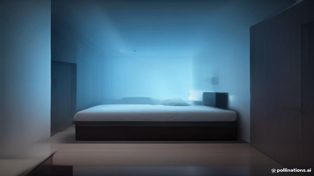 Minimalist modern digital marketing server room with subtle neon blue highlights, dramatic Rembrandt lighting, shot with 85mm lens f1.8