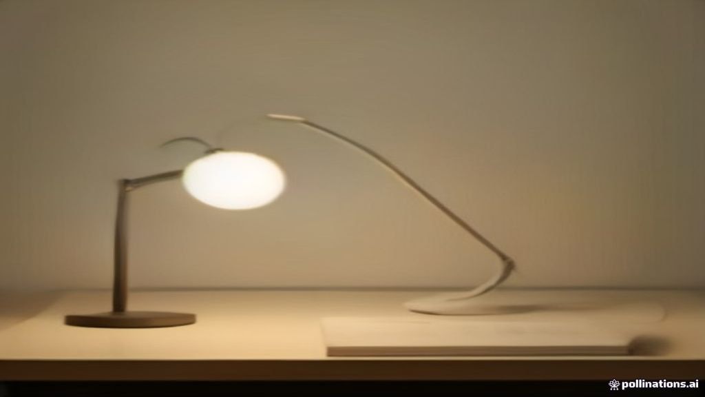 Clean modern web design office workspace, warm desk lamp, natural golden hour sidelight, macro shot, 85mm lens, f/1.8